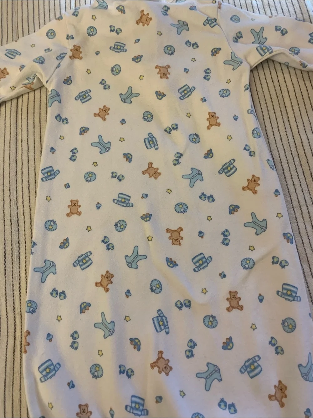 Vintage 100% Cotton Baby Onesie